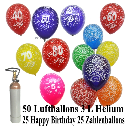 Ballons-Helium-Set-50-Luftballons-mit-Helium-25-zahlenballons-25-happy-birthday-ballons-3-liter-ballongas
